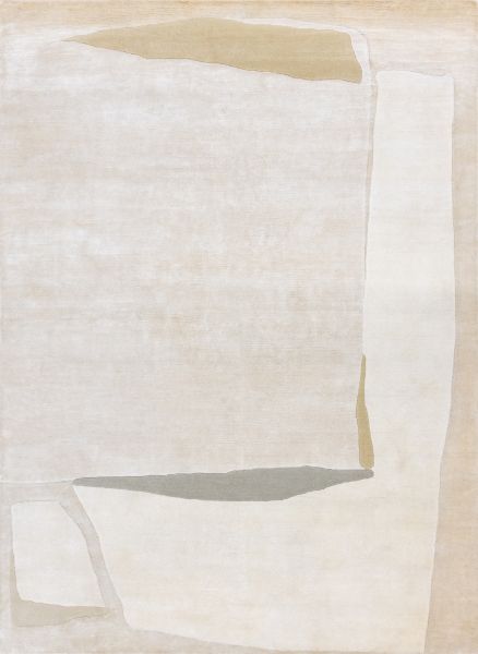 Индийский ковер из шерсти, шёлка и эвкалиптового шёлка «TECTONIC» D3-C2 172 x 241 см