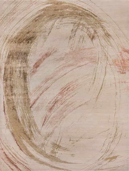 Индийский ковер из шерсти и арт-шёлка «CHAOS THEORY» ESK360-A.WHITE-PEACH 249 x 307 см Индийский ковер из шерсти и арт-шёлка «CHAOS THEORY» ESK360-A.WHITE-PEACH 249 x 307 см