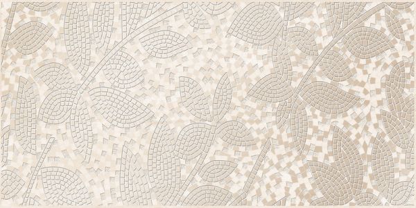 Керамическая плитка Дубай (Б) Декор 2 250*500 светло-бежевый (1*7) Березакерамика  для ванной комнаты