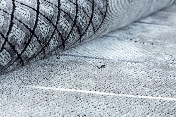 Турецкий ковер из бамбукового шёлка и акрила «Cabinet Rugs» 7090A-B.ANTHRACITE-GRAY 50 x 80 см