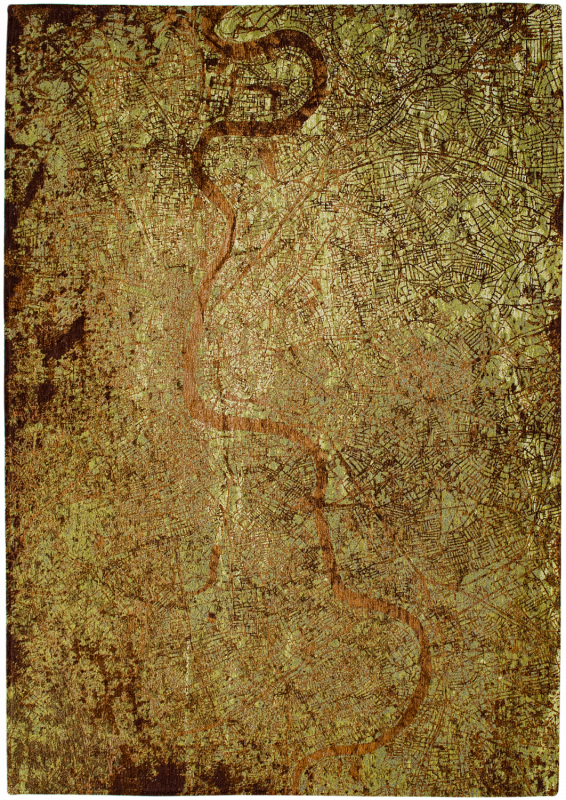 Бельгийский ковер из полиэфирного шёлка «CITIES» 9320-LONDON-GREEN MEADOWS 140 x 200 см Бельгийский ковер из полиэфирного шёлка «CITIES» 9320-LONDON-GREEN MEADOWS 140 x 200 см