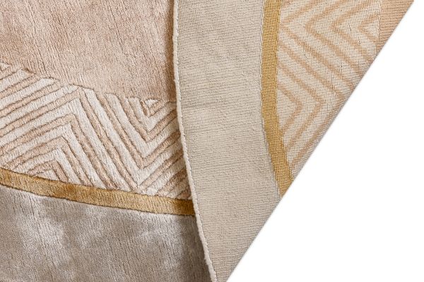 Индийский ковер из арт-шёлка «PRISMATIC» VISION-05-COLOR-2(Round) 248 x 248 см