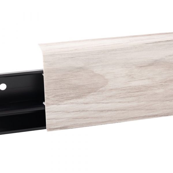 Плинтус ПВХ ABERHOF ABF 70 70х26х2200мм 7019 Дуб Антарио