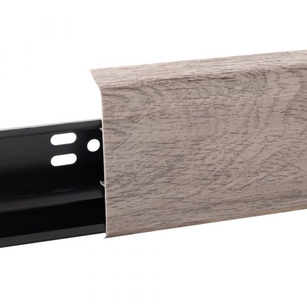 Плинтус ПВХ ABERHOF ABF 70 70х26х2200мм 7023 Дуб Модена