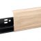 Плинтус ПВХ ABERHOF ABF 70 70х26х2200мм 7042 Дуб Песочный