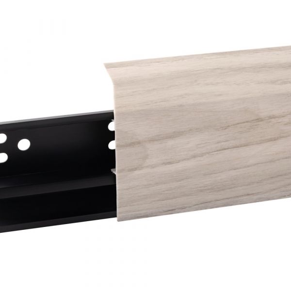 Плинтус ПВХ ABERHOF ABF 70 70х26х2200мм 7044 Дуб Болтон