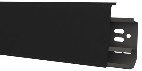 Плинтус ПВХ ABERHOF ABF 70 70х26х2200мм 7057 Черный
