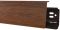 Плинтус ПВХ ABERHOF ABF 70 70х26х2200мм 7058 Темный Орех