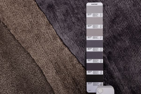 Индийский ковер из шерсти, шёлка и эвкалиптового шёлка «TECTONIC» D4-C5 176 x 238 см