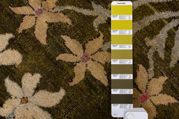 Индийский ковер из шерсти «ZIEGLER VINTAGE» AC228-GREEN(265x312) 265 x 312 см Индийский ковер из шерсти «ZIEGLER VINTAGE» AC228-GREEN(265x312) 265 x 312 см