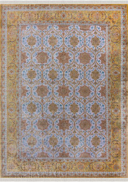 Иранский ковёр из шёлка «QOM» 12-602-IR