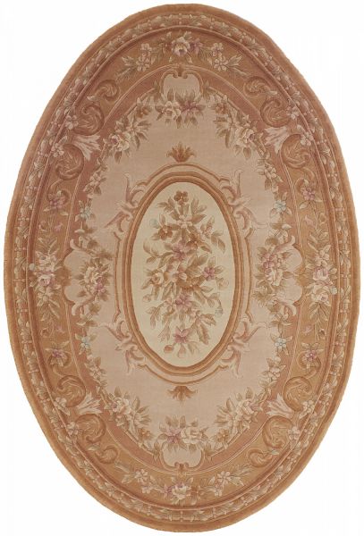 Китайский ковер из шерсти «SAVONNERIE EXCLUSIVE» 182-F148-F049(Oval) 170 x 240 см