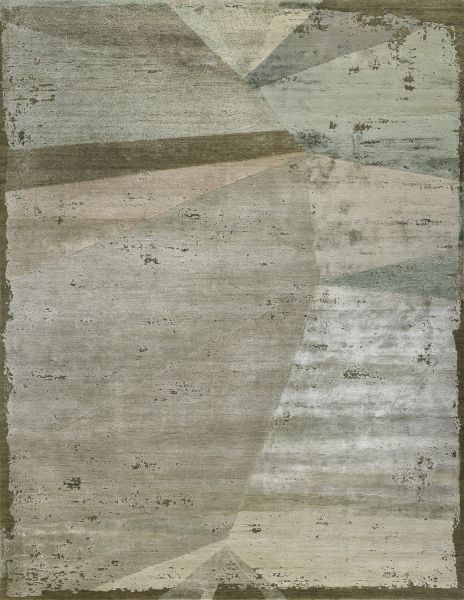 Индийский ковер из арт-шёлка и шерсти «CHAOS THEORY» ESK375-L.TWIST-M.GREEN 249 x 307 см Индийский ковер из арт-шёлка и шерсти «CHAOS THEORY» ESK375-L.TWIST-M.GREEN 249 x 307 см