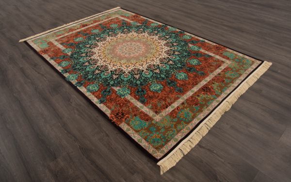 Иранский ковер из акрила «ANGELICO» LOTOUS-BROWN 300 x 400 см