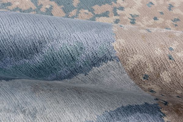 Индийский ковёр из эвкалиптового шёлка «RIVOLI» WATER COLOR-2