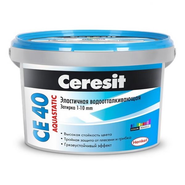 Затирка Ceresit CE 40 мельба 2кг (ведро) 1427833