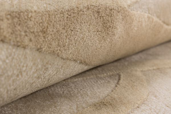 Индийский ковер из арт-шёлка и шерсти «EVEREST» 2023314-ANTIQUE BEIGE 163 x 231 см