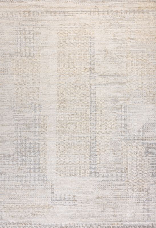 Турецкий ковер из полиэстера и полипропилена «KLASS» 9586A-GRY - YEL 80 x 150 см Турецкий ковер из полиэстера и полипропилена «KLASS» 9586A-GRY - YEL 80 x 150 см