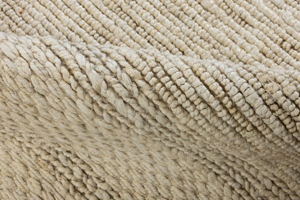 Индийский ковер из джута «JUTE MODERN» ZA581-N.WHITE 60 x 90 см