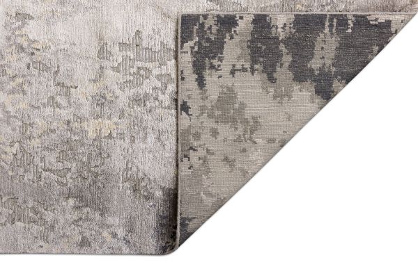 Индийский ковер из арт-шёлка и шерсти «STORM» LPFX15-GOLD 205 x 299 см