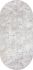 Турецкий ковер из полипропилена и полиэстера «BOSFOR» 02870A-BGE-CRE(OVAL) 200 x 400 см