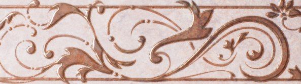 Palermo beige border 02  75*250 (1*20) Шахтинская плитка