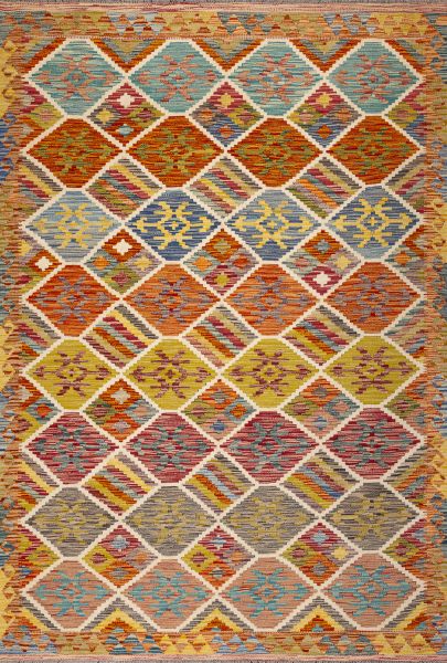 Пакистанский ковер из шерсти «KILIM» 23-2104 163 x 239 см