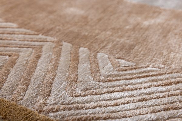 Индийский ковер из арт-шёлка «PRISMATIC» VISION-05-COLOR-2(Round) 248 x 248 см