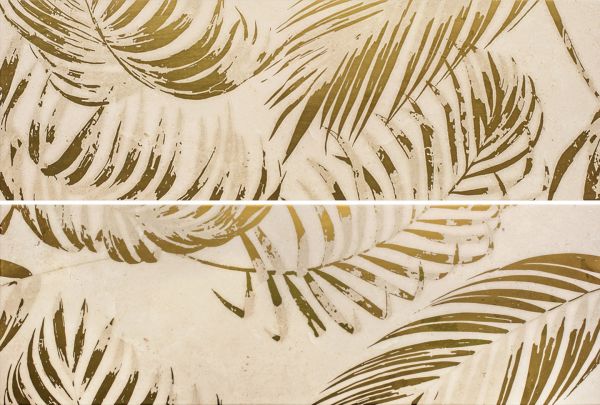 Palmera beige panno 02 750*500 (1комп=2шт)(1 сорт) Шахтинская плитка