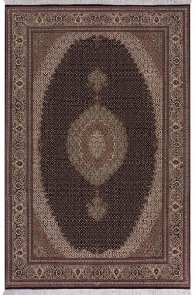 Иранский ковёр из шерсти и шёлка «TABRIZ MAHI» 12-303-IR