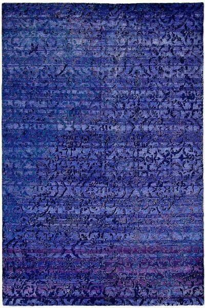 Индийский ковёр из шерсти и арт-шёлка «BOSPHORUS» 0186-002-RADIANCE-PURPLE