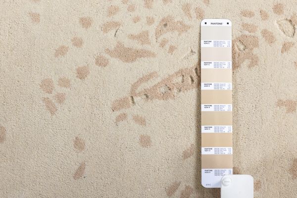 Индийский ковер из шерсти, арт-шёлка и хлопка «Art de Vivre by DETALI» design Irina Popova «ПРО ЛЮБОВЬ» 250 x 300 см