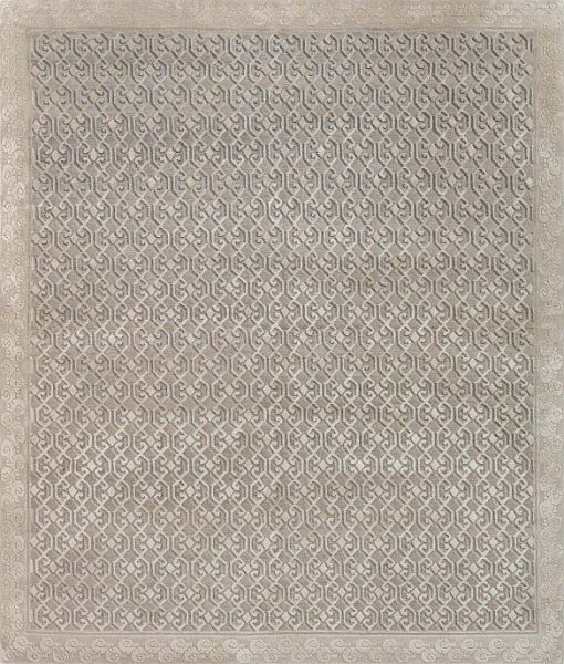 Непальский ковёр из шерсти и шёлка «ART DECO RUGS» CASABLANCA-IMG 05 (90128)