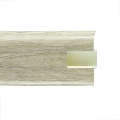 Плинтус ПВХ WINART Арт 801 Дуб Рене 58×21×2500мм