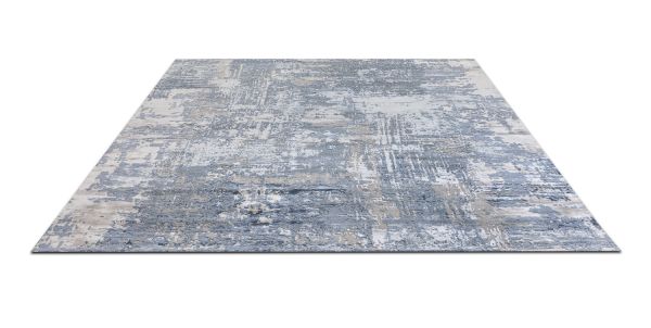 Индийский ковер из шерсти и арт-шёлка «CHAOS THEORY» ESK439-CHICORY-ASHWOOD 201 x 302 см