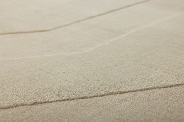 Индийский ковер из шерсти «JAZZ» 2022101-OYESTER GRAY 299 x 400 см