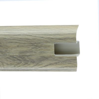 Плинтус ПВХ WINART Арт 809 Дуб Эллора 58×21×2500мм