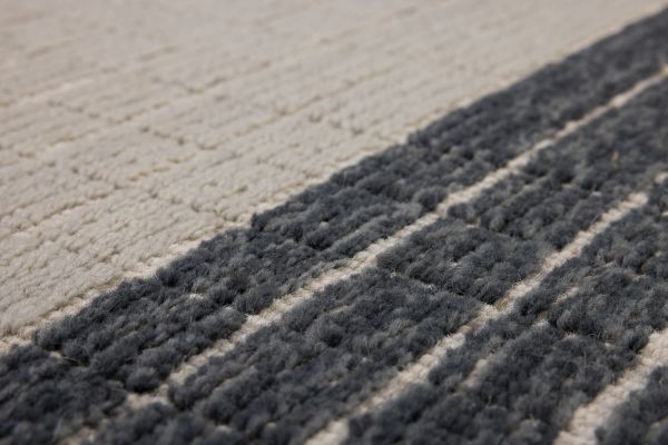 Индийский ковер из шерсти и хлопка «DOVE MODERN» SR27A-GRY 200 x 290 см