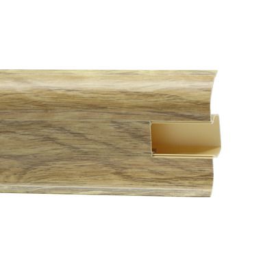 Плинтус ПВХ WINART Арт 811 Дуб Орно 58×21×2500мм