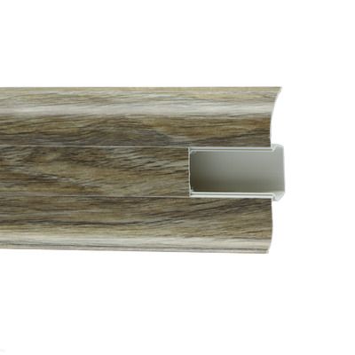 Плинтус ПВХ WINART Арт 820 Дуб Асплен 58×21×2500мм