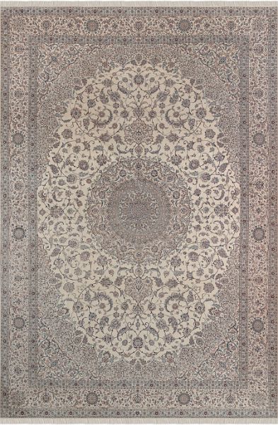 Иранский ковёр из шерсти и шёлка «NAIN 6LA» 13-139-IR