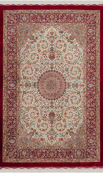 Иранский ковёр из шёлка «QOM» 13-230/S-IR