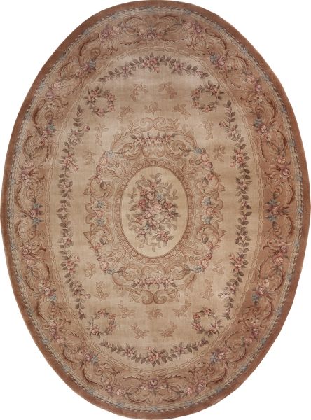 Китайский ковер из шерсти «SAVONNERIE EXCLUSIVE» TSV9008-F062-F149(Oval) 170 x 240 см