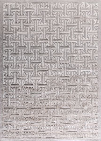 Непальский ковер из шерсти и шёлка «ART DECO RUGS» AB233/4-BR12 201 x 304 см