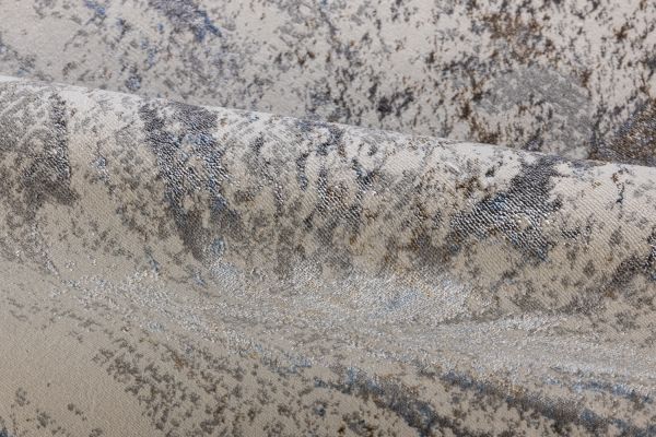 Турецкий ковер из полиэстера «TANGO» AL36D-LGRY 200 x 290 см