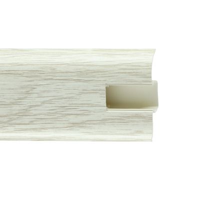 Плинтус ПВХ WINART Арт 851 Дуб Льняной 58×21×2500мм