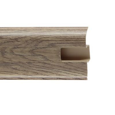Плинтус ПВХ WINART Арт 856 Дуб Элит 58×21×2500мм