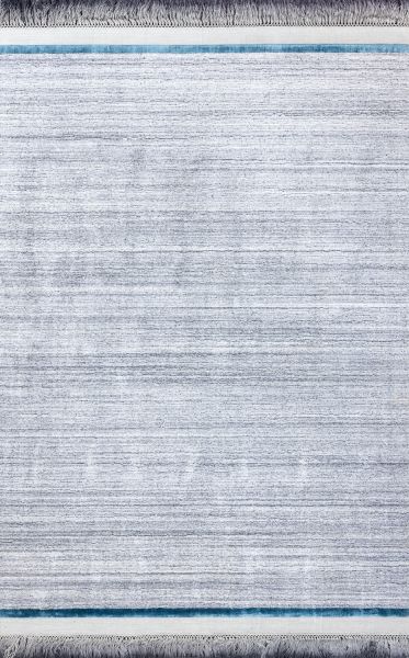 Индийский ковер из арт-шёлка и шерсти «ORITO» OTO06-SILVER-LINING 165 x 235 см