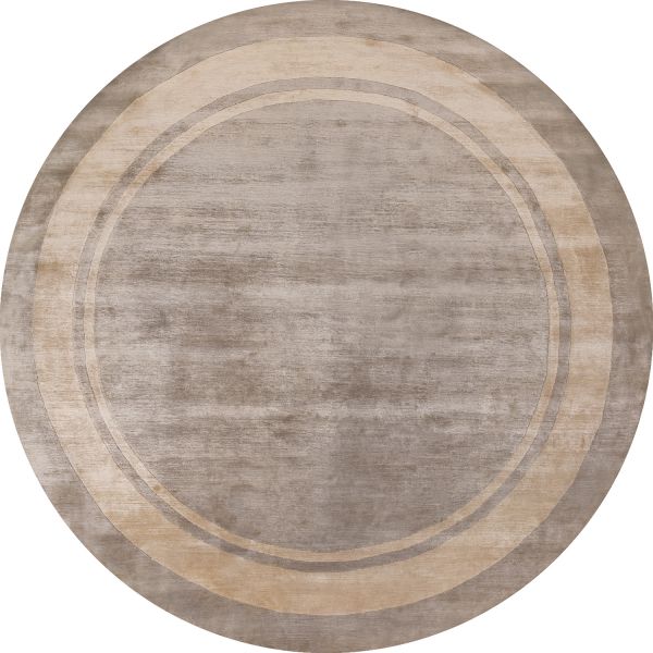 Индийский ковер из шёлка «SILK BORDER» V6-MLT(Round) 240 x 240 см