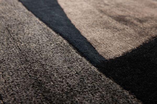 Индийский ковер из шерсти, шёлка и эвкалиптового шёлка «TECTONIC» D3-C4 171 x 241 см